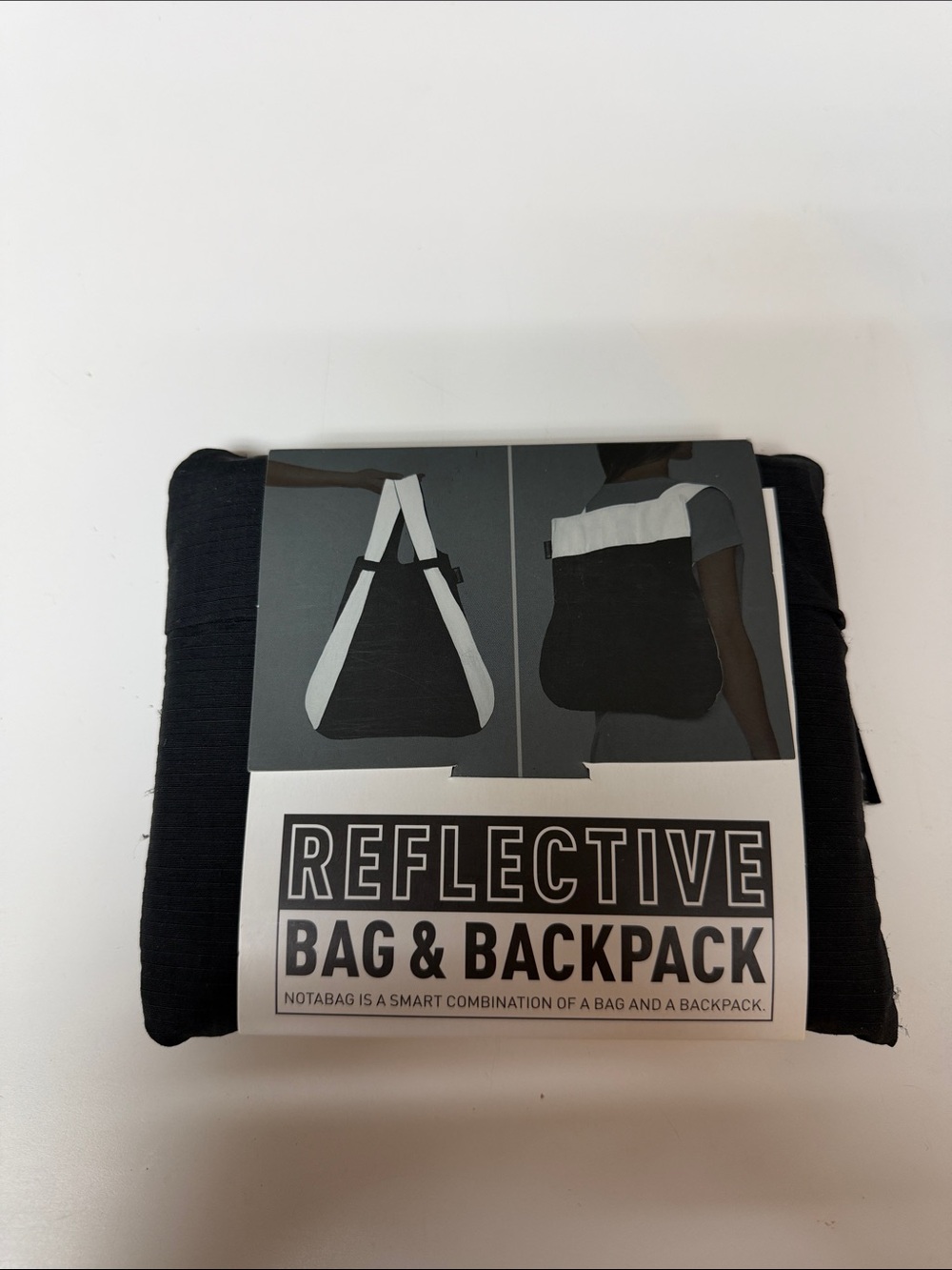 Reflective Bag & Backpack - Black